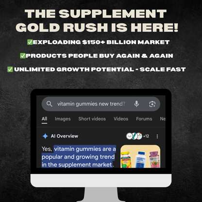 Ready-To-Go Supplement Store
