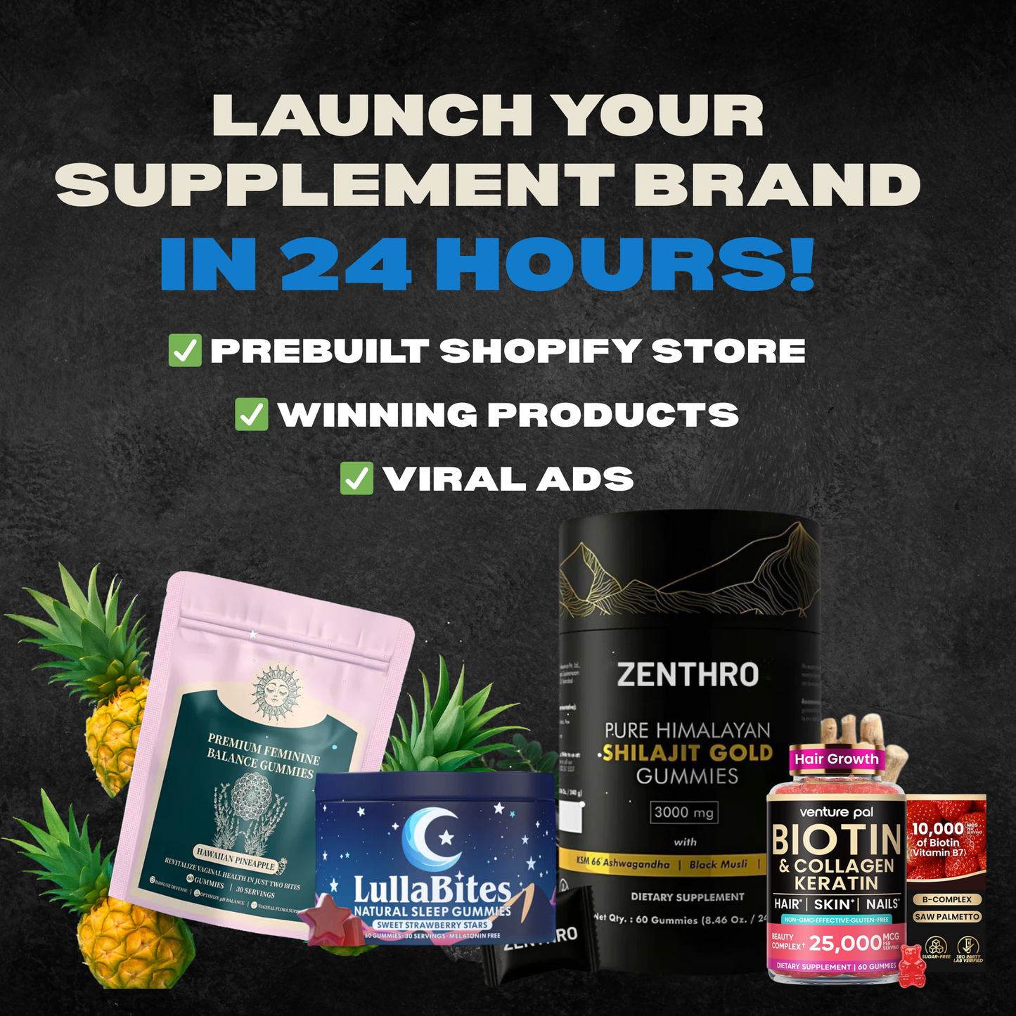 Ready-To-Go Supplement Store